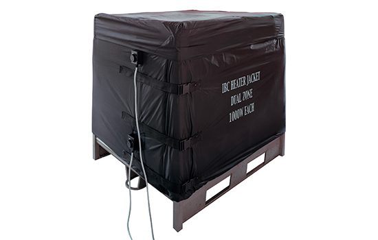 Copertura IBC 1000L Antivento E Anti-UV: Tessuto Oxford 420D Con Cerniere E Velcro Per Serbatoi Acqua